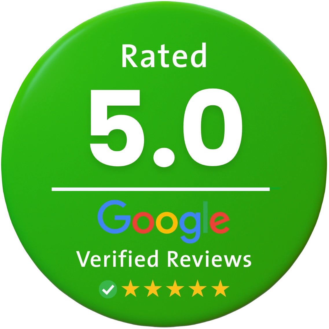 Google reviews 5 stars