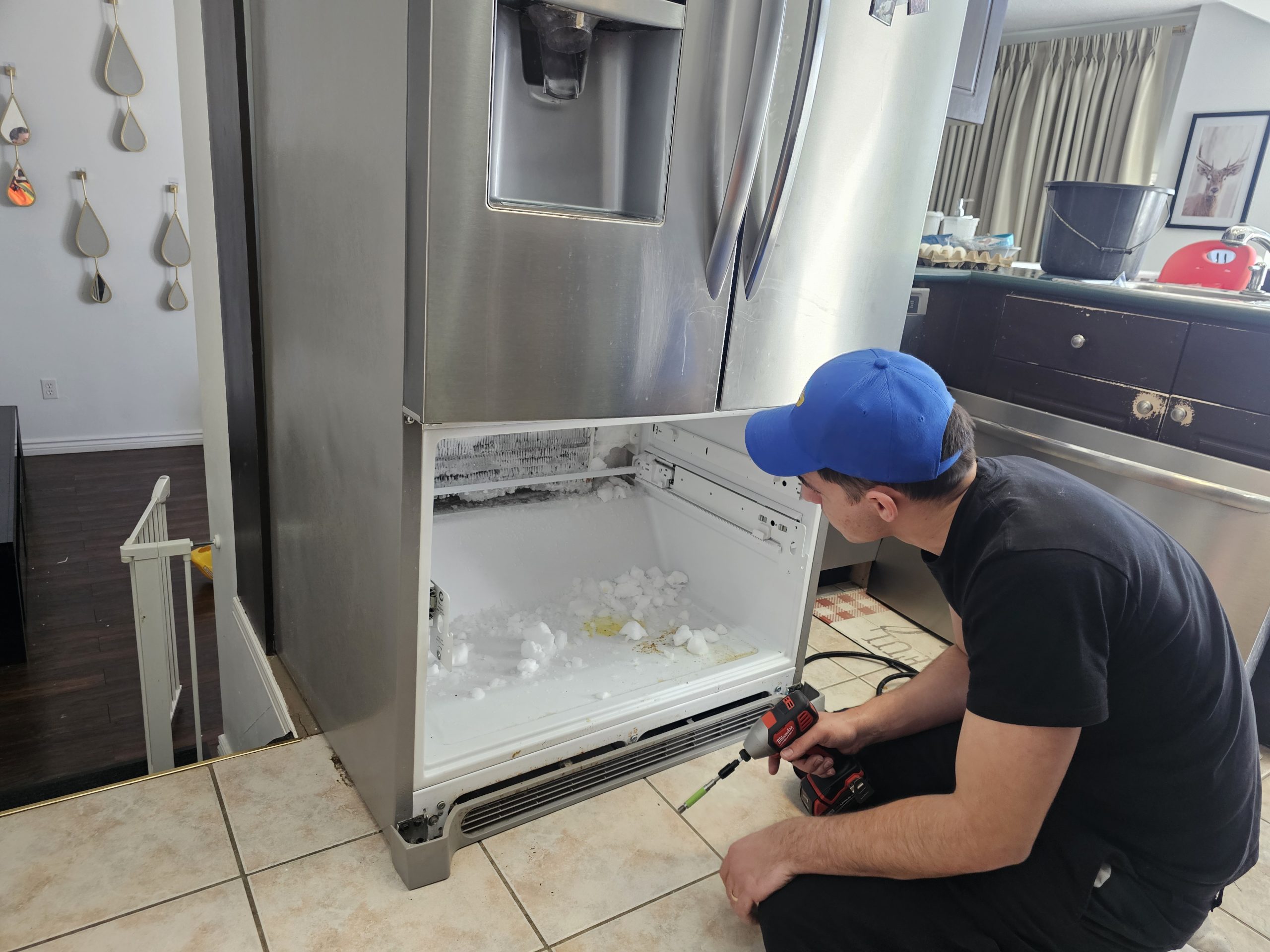 Appliance repair Kitchener Refrigerator repair.