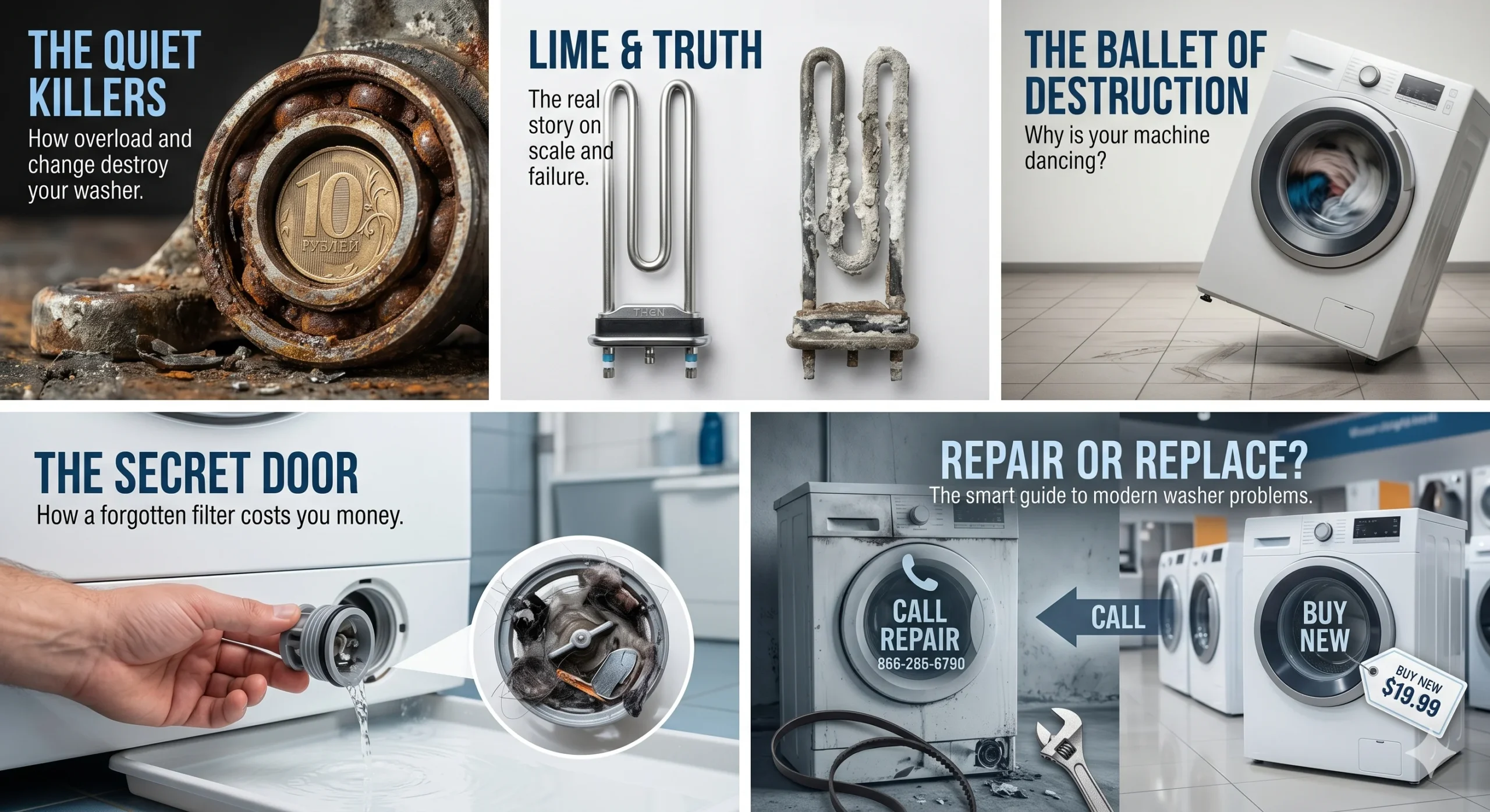 The Quiet Killers: How Overload and Change Destroy Your Washer